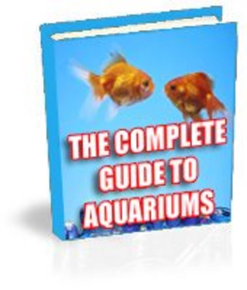 Product picture THE COMPLETE GUIDE TO AQUARIUMS resell -AQUARIUM guide