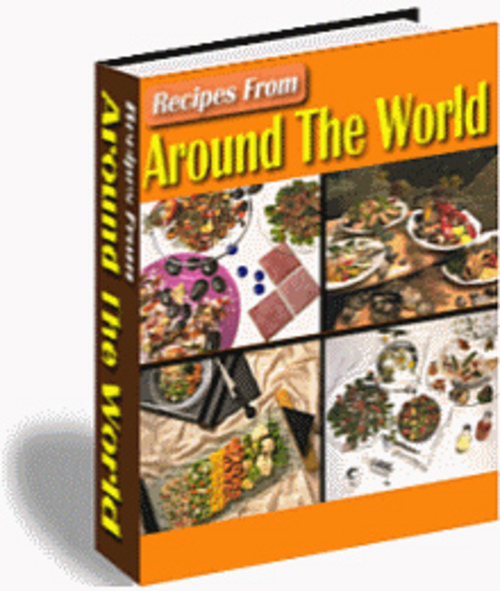 Product picture Recipes From Around The World Volume 1 and 2!  With resell